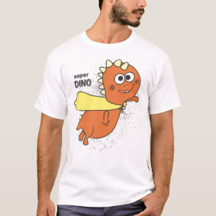 Niedlicher Superdino T-Shirt