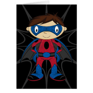 Niedlicher Superhero-Junge