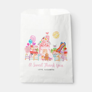 Niedlicher Sweet Celebration Candyland Kindergebur Geschenktütchen
