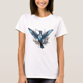 Niedlicher T - Shirt für Hummingbird