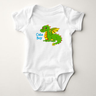 Niedlicher T - Shirt mit Drachenbild Kinderanzug