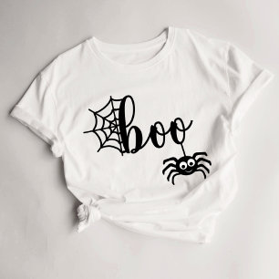 Niedlicher T - Shirt von Boo Halloween Womens