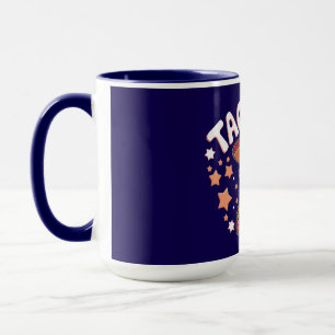 Niedlicher Taco-Fuchs-Cartoon für Taco-Liebhaber Tasse