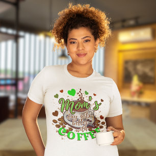 Niedlicher Tag der Grünen Mama wird besser mit Kaf Tri-Blend Shirt