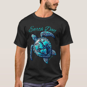 Niedlicher Tag der Schildkröte auf der Erde 2025 K T-Shirt