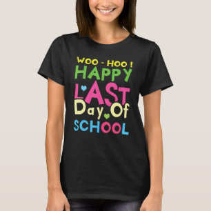 Niedlicher Tag der Schule glücklich letzte Liebe K T-Shirt