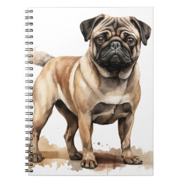 NIEDLICHER TAN- UND BROWN-MOPS NOTIZBLOCK