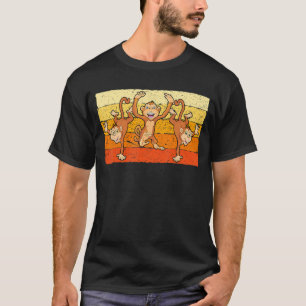 Niedlicher Tanzaffe T-Shirt