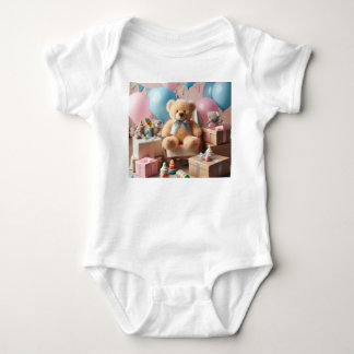 Niedlicher Teddy Bär Baby Strampler