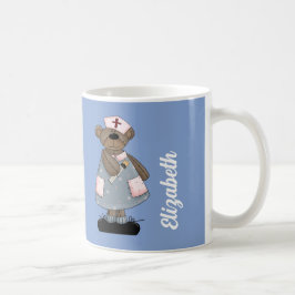 Niedlicher Teddy Bär Individuelle Name Geschenkide Kaffeetasse
