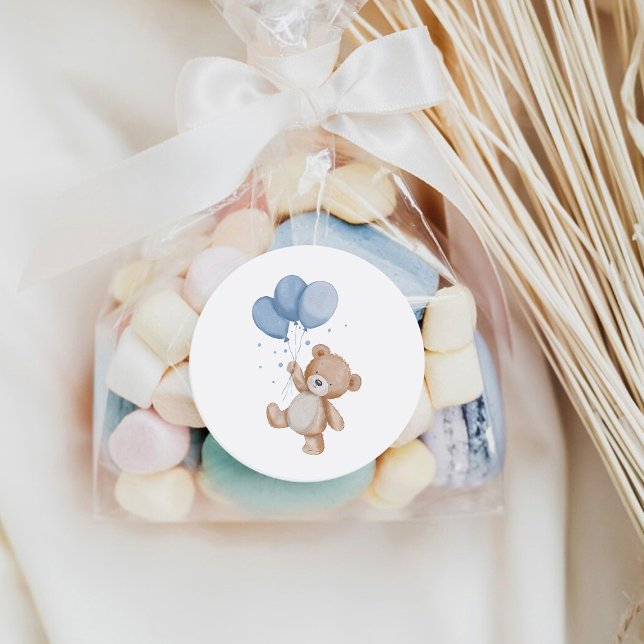 Niedlicher Teddy Bär Runder Aufkleber (Von Creator hochgeladen)