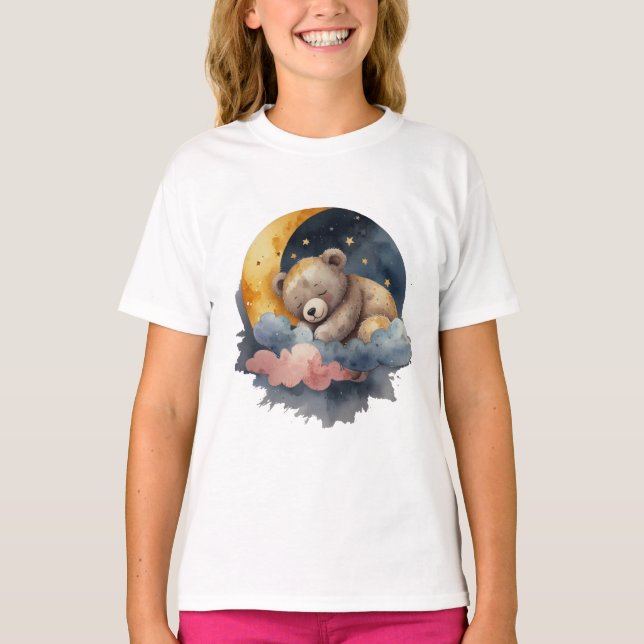 Niedlicher Teddy Bär T-Shirt (Vorderseite)