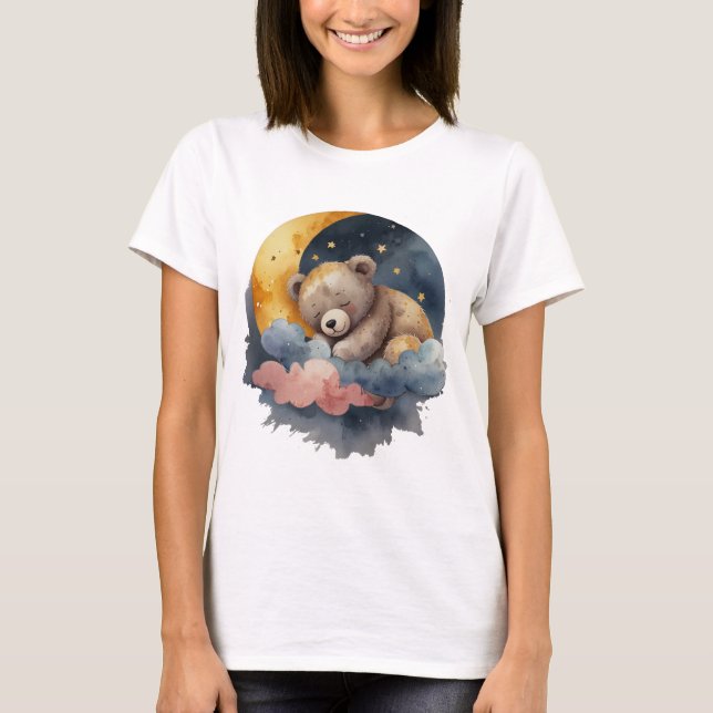 Niedlicher Teddy Bär T-Shirt (Vorderseite)