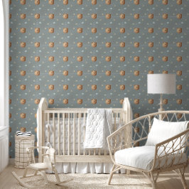 Niedlicher Teddy Bear Clouds Regenbogen Dreamy Kin Tapete