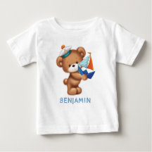 Niedlicher Teddy Bear Littlle Sailor Personalisier