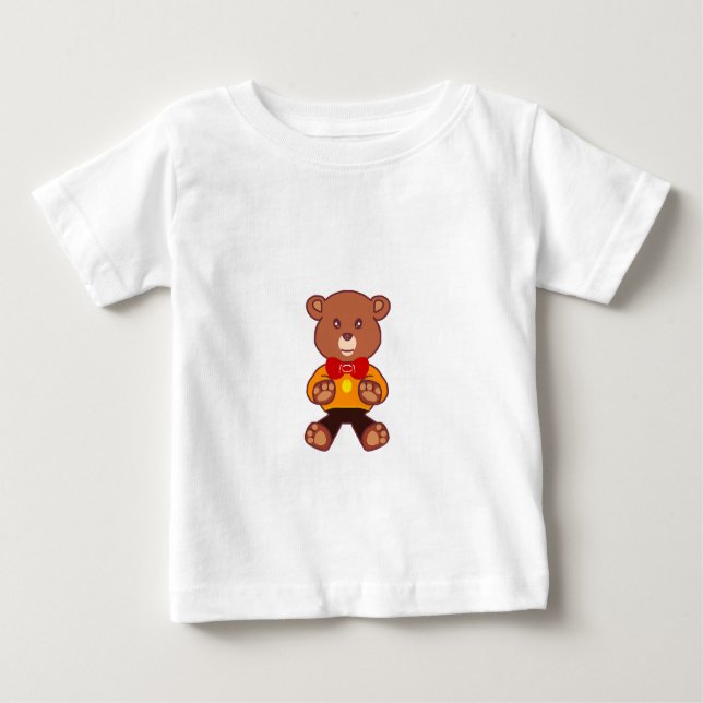 Niedlicher Teddy Bear T - Shirt (Vorderseite)