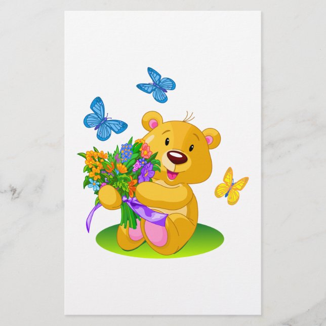 Niedlicher Teddybär (Vorderseite)