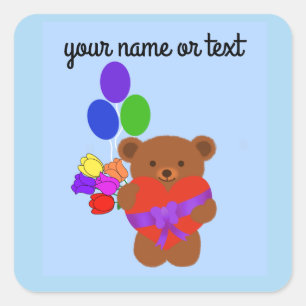 Niedlicher Teddybär #4-2 Stickers