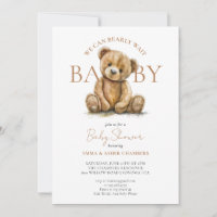 Niedlicher Teddybär, den wir frühzeitig abwarten k