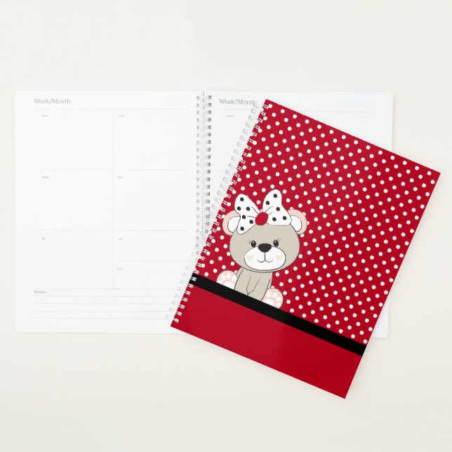 niedlicher Teddybär Planer (Anzeige)