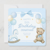 Niedlicher Teddybär und Rockpferd