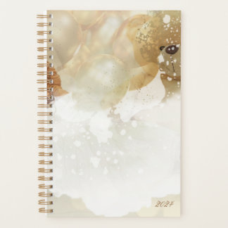 Niedlicher Teddybärplaner und -kalender Planer