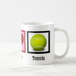 Niedlicher Tennisspieler Kaffeetasse