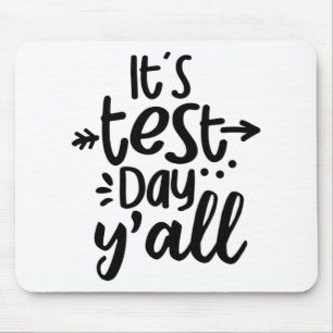 Niedlicher Testtag für Studierende Mousepad