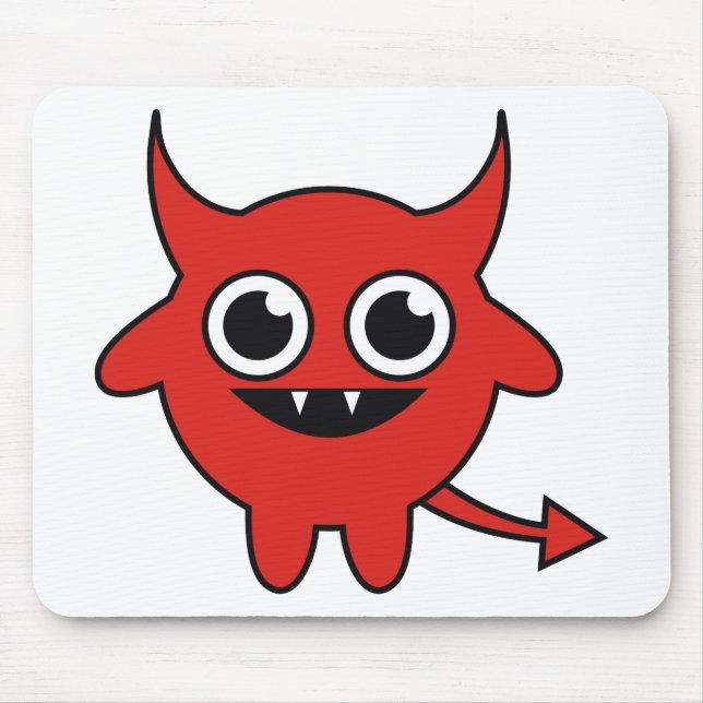 Niedlicher Teufel Mousepad (Vorne)