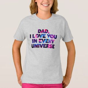 Niedlicher Text Design Vater I Liebe Sie in jedem  T-Shirt