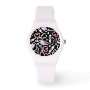Niedlicher Tierarzt/Veterinärtechniker Liebe Armbanduhr