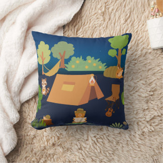 Niedlicher Tiere Camping-Kissen Kissen