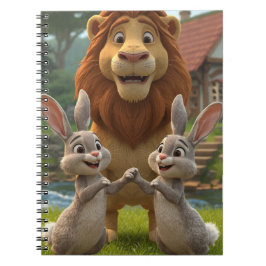 Niedlicher Tiere zurück zum SchulNotebook Notizblock