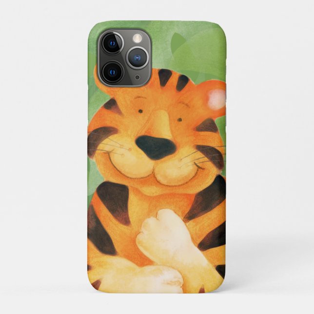 Niedlicher Tiger Case-Mate iPhone Hülle (Rückseite)
