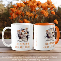 Niedlicher Tiger in einer Tasse! Neuheit für Tiger