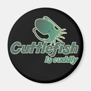 Niedlicher Tintenfisch will einfach zu kauen Magnet