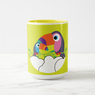 Niedlicher Toukan LIEBE Funny Birds Tasse