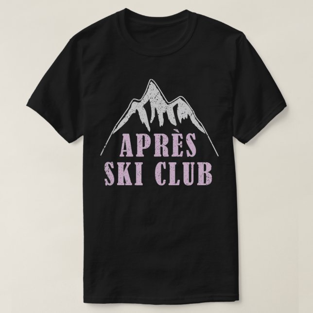 Niedlicher Trendy Apres Ski Club Pinacoteca Casa R T-Shirt (Design vorne)