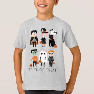 Niedlicher Trick oder Heilkinder T-Shirt