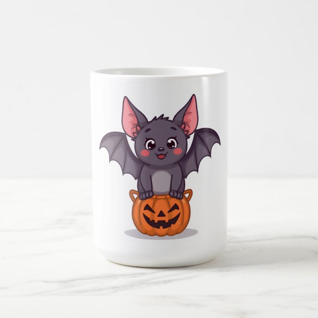 Niedlicher Trick oder Tretboot Kaffeetasse (Mittel)