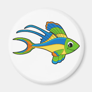 Niedlicher tropischer Fisch-Magnet Magnet