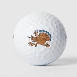 niedlicher Truthahn-Golfball Golfball