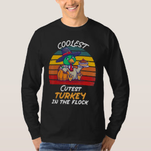 Niedlicher Truthahn in der Herde Coole Türkische Z T-Shirt