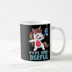 Niedlicher Typ 1 Diabetes Aufklärung T1d Typ 1 Kaffeetasse