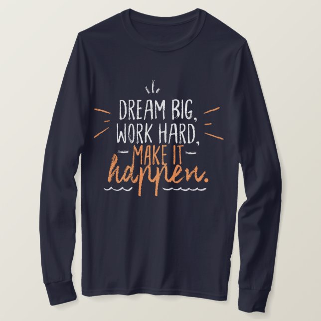 Niedlicher und einfacher Text l motivierend Sprich T-Shirt (Design vorne)