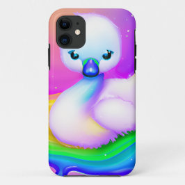 Niedlicher und farbenfroher Baby Swan Case-Mate iPhone Hülle