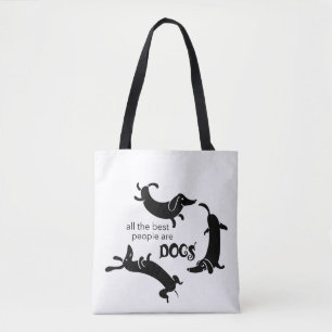 Niedlicher und lustiger Hund Lover Tasche