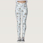 Niedlicher und lustiger Winter Polar Bär Muster We Leggings<br><div class="desc">Dieses niedliche,  lustige und moderne Weihnachtsbaumdesign zeichnet sich durch ein blaues arktisches Wintermuster aus,  mit einem Eisbären,  Pinguin,  Siegel und Walrusillustrierung. Das perfekte Weihnachtsgeschenk für alle Tierliebhaber in dieser Ferienzeit!</div>