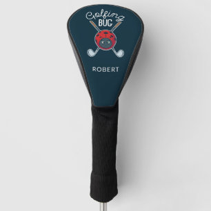 Niedlicher und sonniger Golfbug Modern Custom Golf Headcover