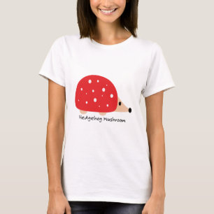 Niedlicher und sonniger Igel Pilz T-Shirt